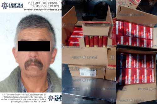 Video: Detienen a Luis "N" por presunto tráfico de armas en Jilotepec